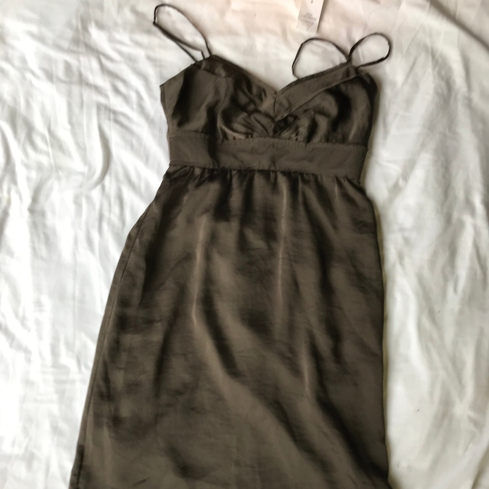 Banana Republic Heritage Olive Strap Dress